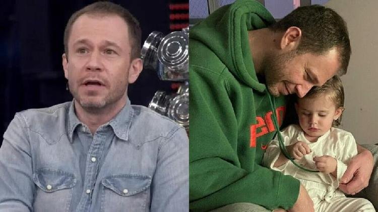 Tiago Leifert relembra câncer da filha