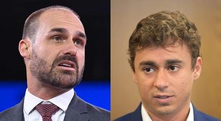 Eduardo Bolsonaro sobre Nikolas: 'N�o vou deixar voc� me humilhar'