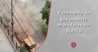 Vazamento de g�s assusta moradores no Buritis