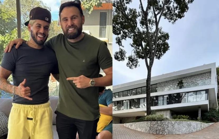 Zé Felipe deixa mansão de R$ 27 milhões e detalhes chamam atenção