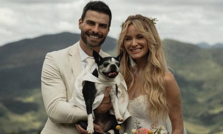 Casamento de Lucas Malvacini e Anna Laura Wolff completa uma semana