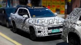 Volkswagen Tukan surge em flagra e ter� porte da Chevrolet Montana
