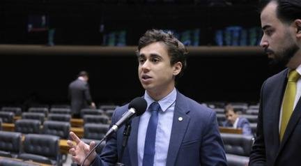 Nikolas chama Lula de 'lar�pio' e diz: "Vamos com tudo pra cima de voc�"