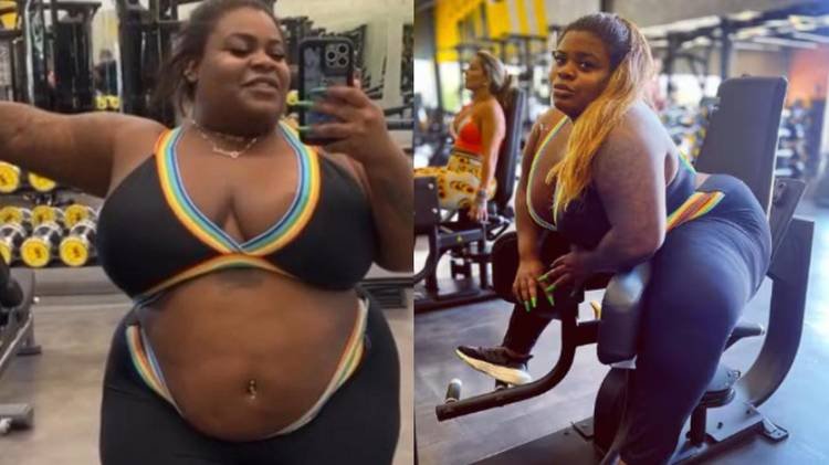 Influenciadora curtiu um dia de sol e piscina e compartilhou o momento com os seguidores