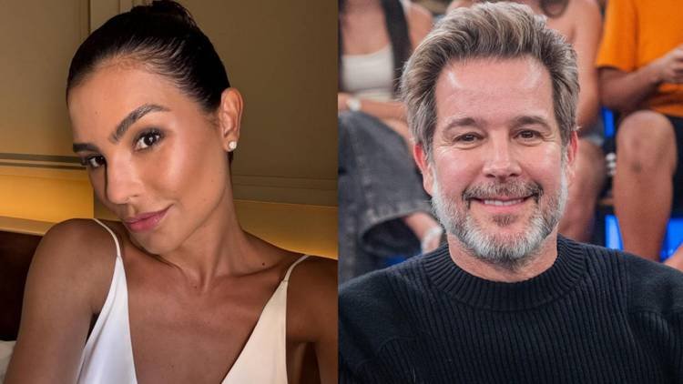 Cíntia Chagas aparece com Murilo Benício em teatro e levanta suspeitas