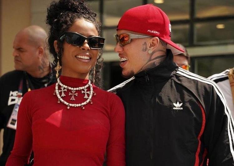 MC Daniel e Lorena Maria em foto 