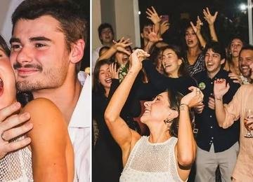 Cadê Fábio Assunção? Filho do ator celebra noivado e ausência chama atenção