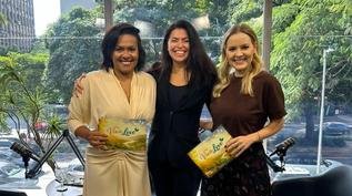 Marisy Idalino participa da estreia do programa de Paty e Alessandra Alves