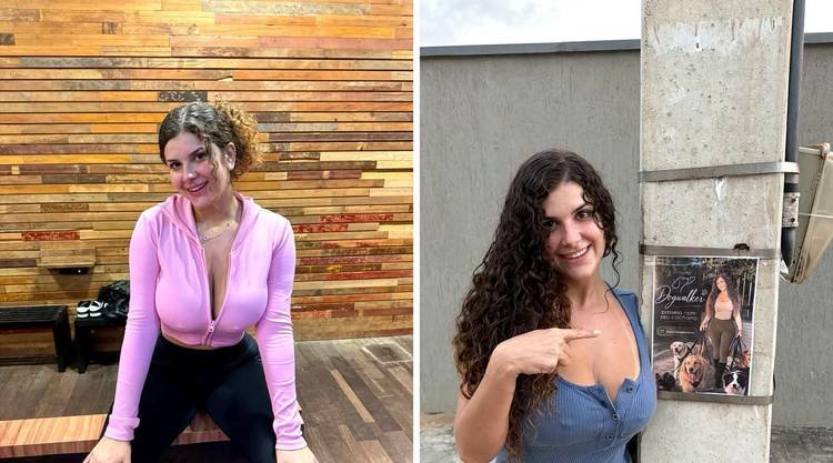 Alê Gaúcha, de 21 anos e moradora do Rio de Janeiro, diz que vai distribuir anúncios e procurar clientes de verdade: 
