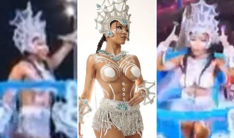 Filha de Nani Ven�ncio brilha na Gavi�es e rouba a cena no Anhembi, em SP