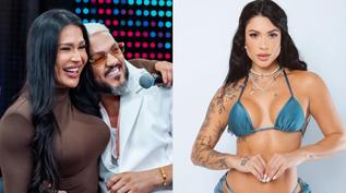 Gracyanne no se cala e cita polmica de namorada de Belo: 'Pague por isso'