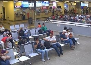 Canceladas 100% das viagens de �nibus de BH para Rio e SP