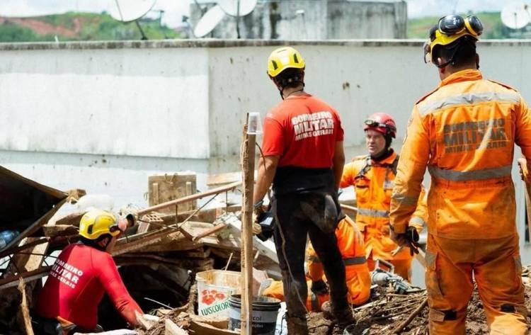 Legend�rios, movimento com famosos, intensifica buscas por v�timas em Minas 