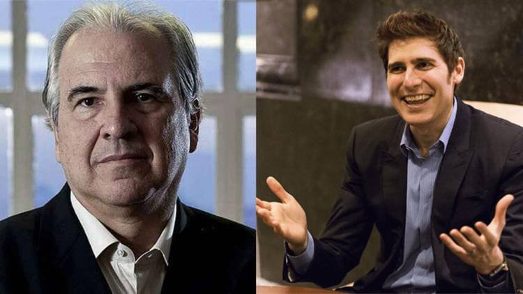 Eduardo Saverin e Rubens Menin