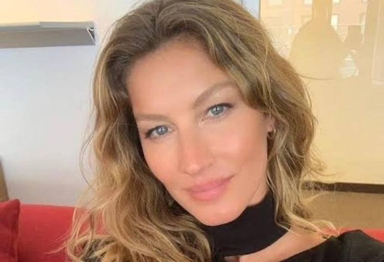 Gisele Bündchen em selfie
