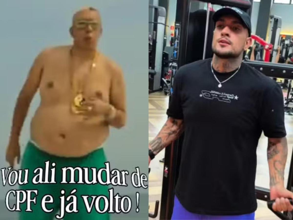MC Binn perde quase 50 kg, mas faz desabafo sobre vida amorosa