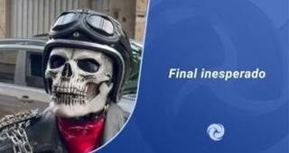 Ap�s susto, motorista reencontra e abra�a o “motoqueiro fantasma” de BH