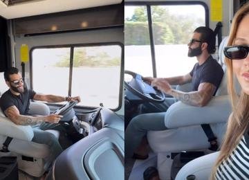 Gusttavo Lima com motorhome de R$ 800 mil: conheça o lar temporário luxuoso