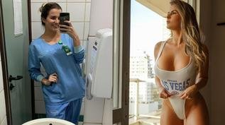 Enfermeira reencontra ex-paciente da UTI, que já gastou R$ 100 mil com ela
