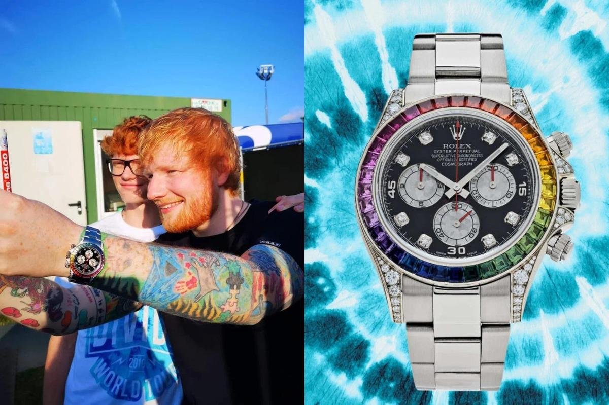 Colecionador de relógios, Ed Sheeran reúne peças raras e luxuosas