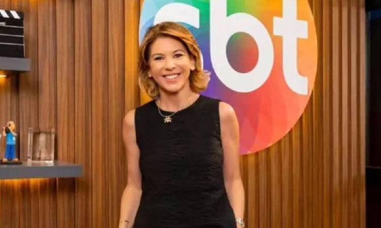 Daniela Beyruti visita sede da Record e levanta especula��es sobre parceria entre emissoras