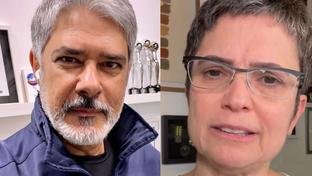 Bonner revela pedido de Sandra Annenberg em bastidores e âncora diz como ele é: “Se sentindo”