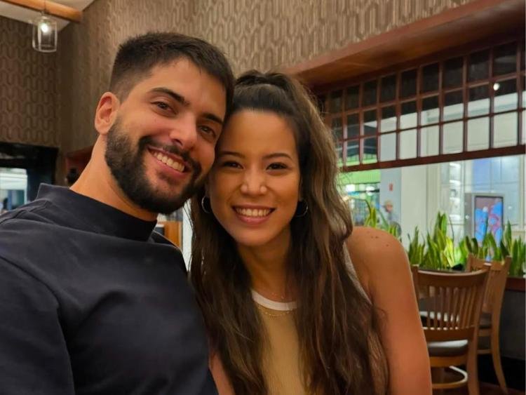 Camila Kashiura e Miguel Filpi