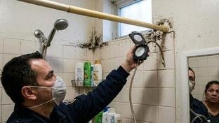 O mofo no rejunte do banheiro pode estar atacando sua respira��o