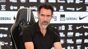 Dom�nguez exalta conex�o com a torcida do Atl�tico: 'Jogamos para eles' - foto: Gladyston Rodrigues/EM/D.A. Press