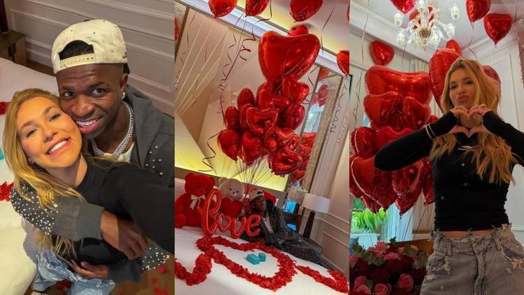 Vinicius J�nior e Virginia Fonseca oficializam o relacionamento