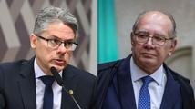 Senador que pediu indiciamento de ministros diz que Gilmar Mendes o amea�ou - foto: Saulo Cruz/Ag�ncia Senado e Sergio Lima / AFP