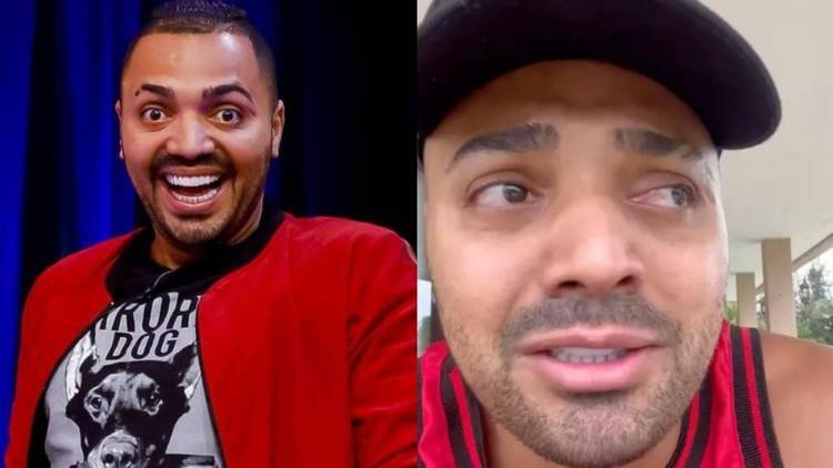 Mensagens do humorista com outra mulher vieram � tona nesta quinta-feira (7)