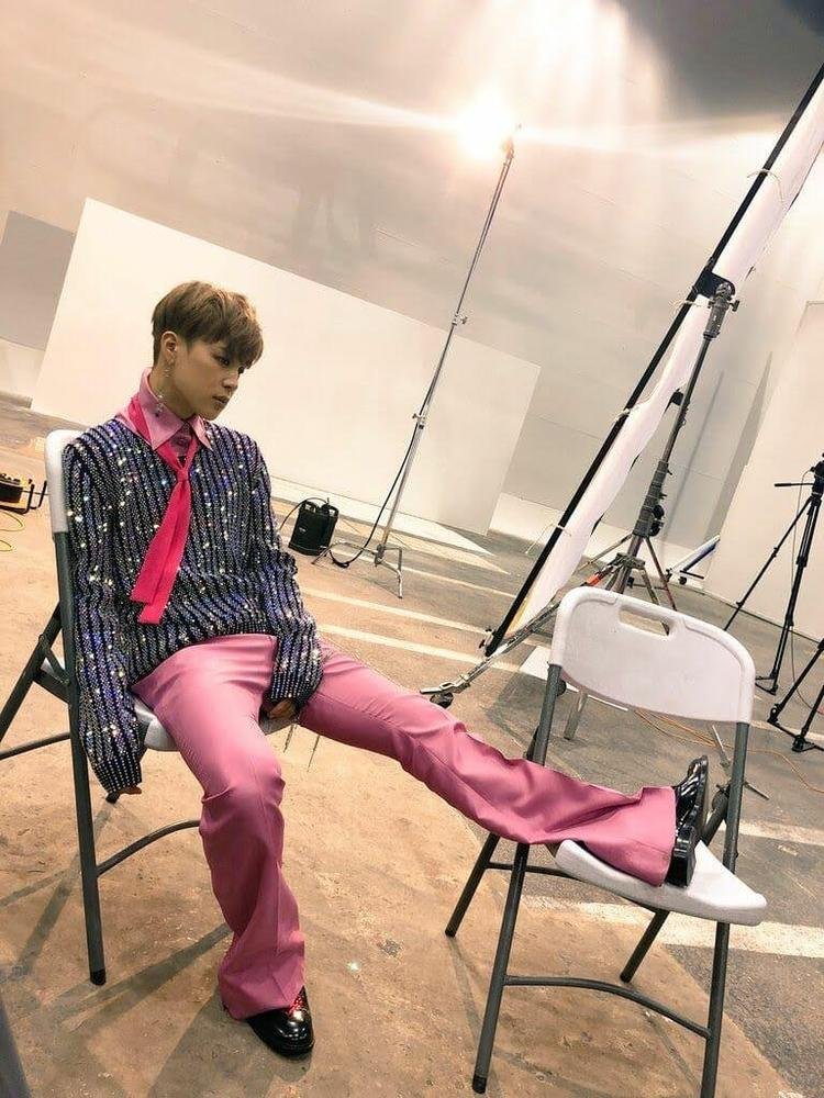 V, do BTS (Foto: Reprodu��o)