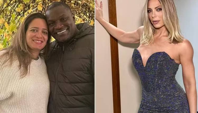 Esposa de Jacar� reage a revela��o de affair com Sheila Mello
