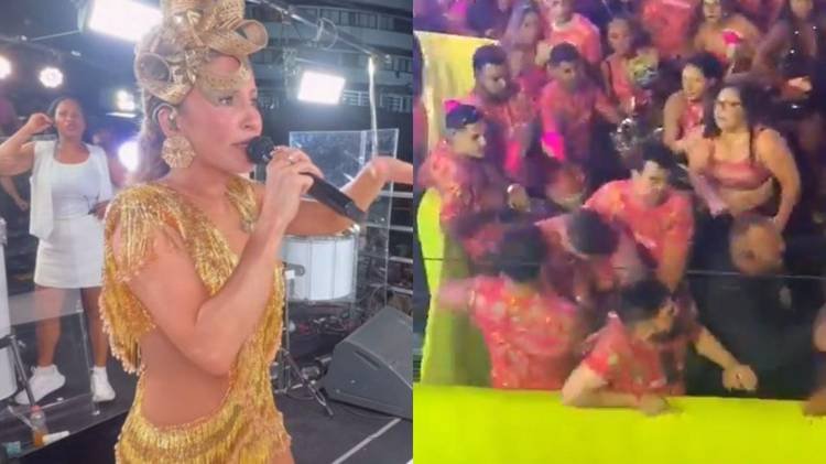 Homem � atacado por multid�o ap�s cantora expor atitude controversa ao p�blico